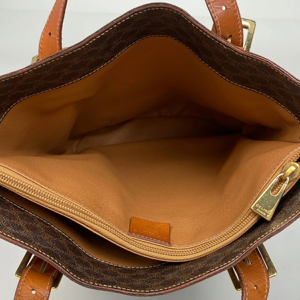 Celine Macadam tote bag shoulder bucket canvas brown - Picture 6 of 6